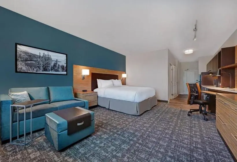 キングサイドベッドのスタンダードワンルーム, Towneplace Suites Sacramento Airport Natomas