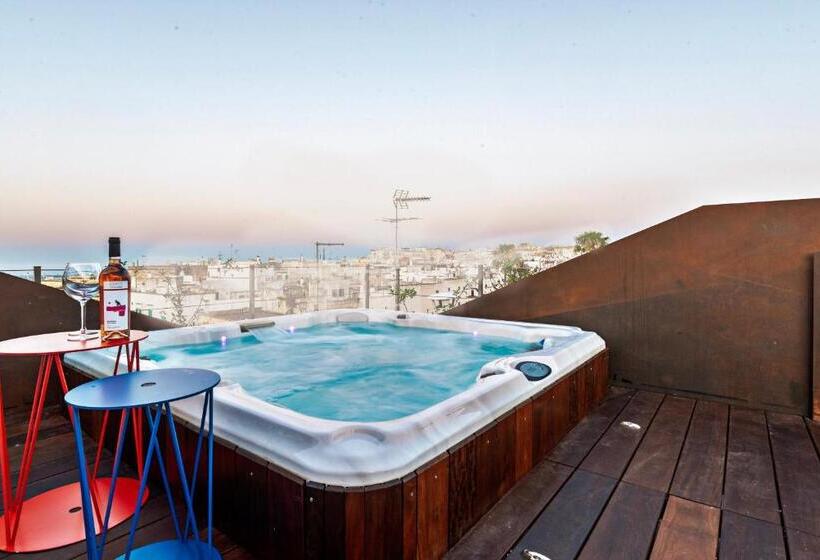 Люкс с гидромассажем, Palazzo Biancofiore, Suites   Rooftop   Spa