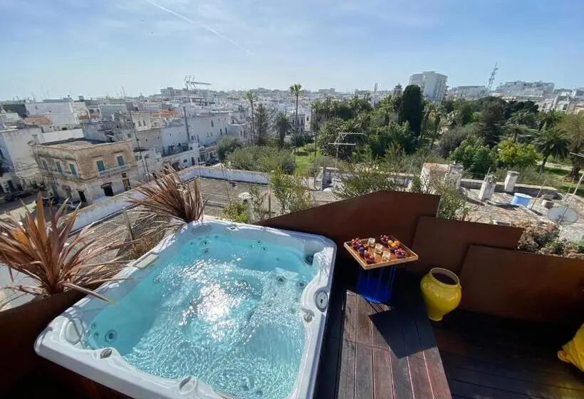 ハイドロマッサージバス付きスイート, Palazzo Biancofiore, Suites & Rooftop Ostuni