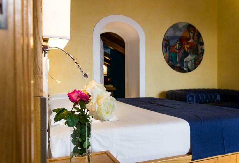 חדר דלוקס עם מרפסת, Villa Di Natale