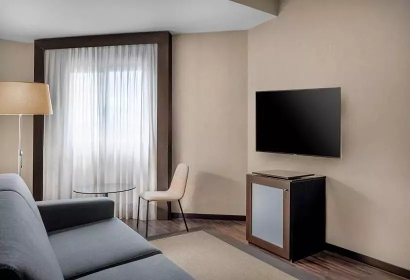 キングサイズベッドのジュニアスイート, Ac Hotel Oviedo Fórum By Marriott