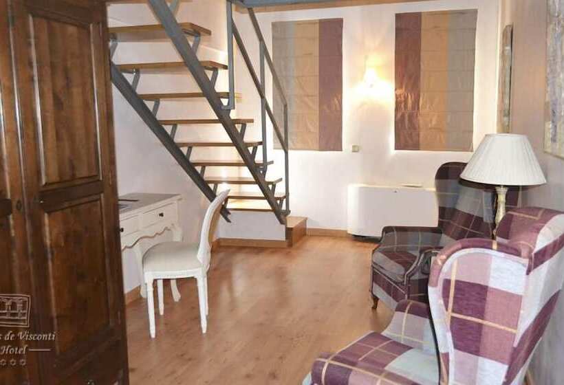חדר דופלקס, Condes De Visconti