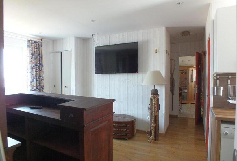 דירת חדר סופריור, Hôtel Restaurant Salon De Thé Le Beauséjour