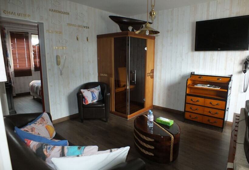 Люкс Superior Вид на Море, Hôtel   Restaurant   Salon De Thé Le Beauséjour