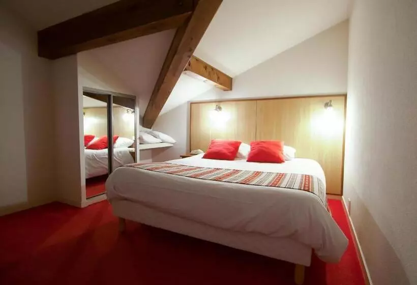 コネクティングルーム（家族用）。, Hôtel Le Bellevue