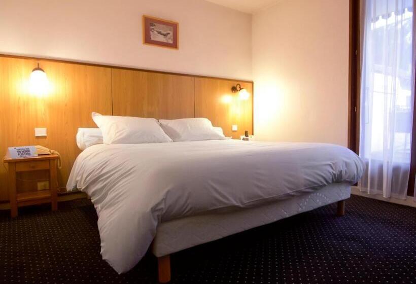 חדר סטנדרט נוף להרים, Hôtel Le Bellevue