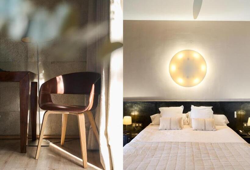 带泳池观景的豪华房, Boutique Mas Passamaner