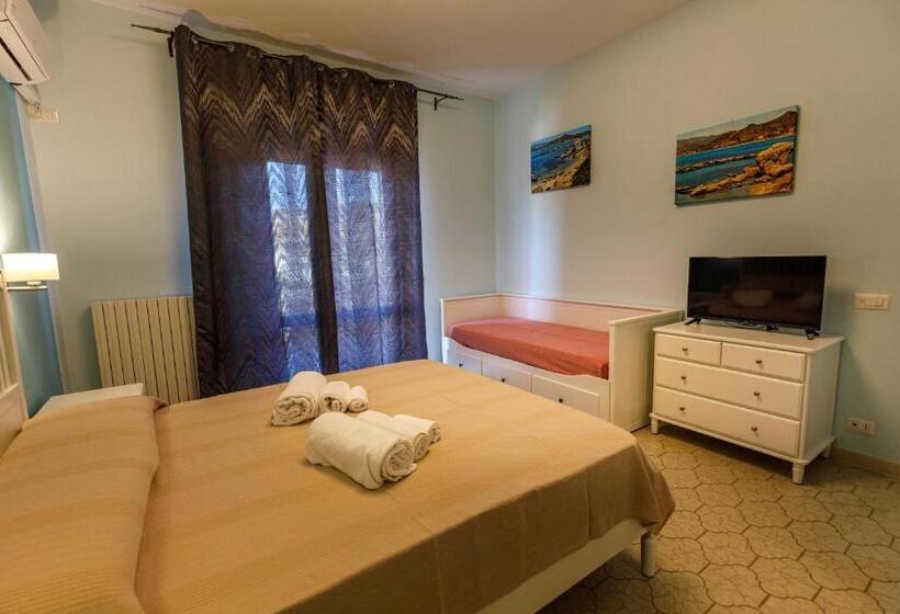 바다 전망 디럭스 3인룸, Casa Tacconi