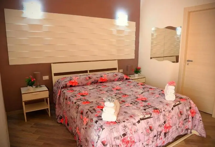 スーペリアの４人部屋, B&b Il Melograno Antico Con Terrazza E Giardino