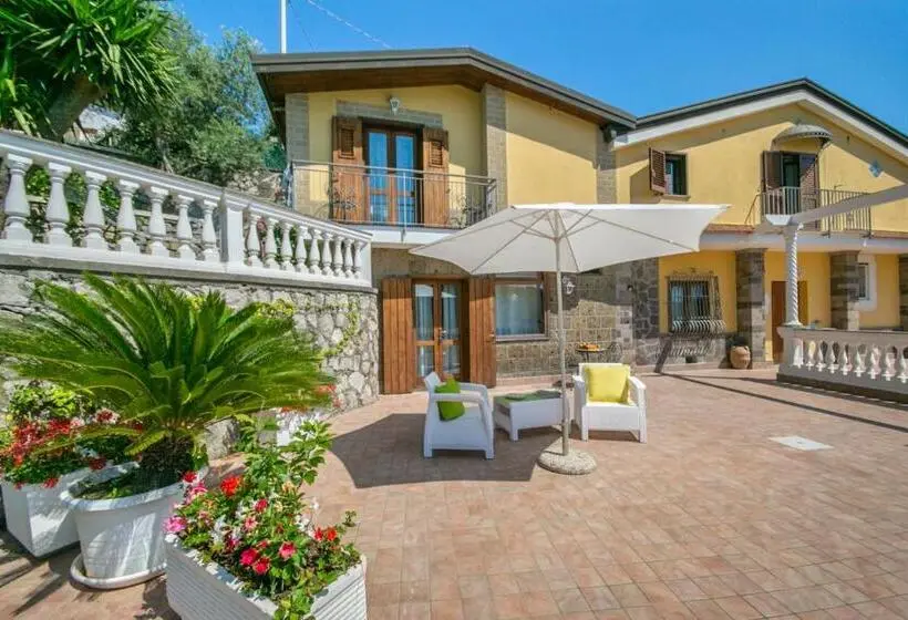 اتاق استاندارد با چشم‌انداز دریا, Villa Costanza Sorrento B&b