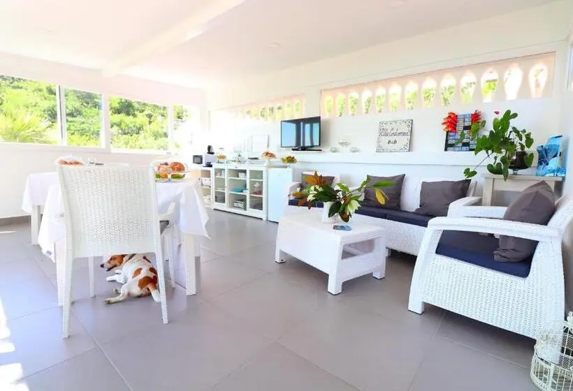 آپارتمان یک خوابه با دری مشترک که هال را جدا می کند., Villa Costanza Sorrento B&b