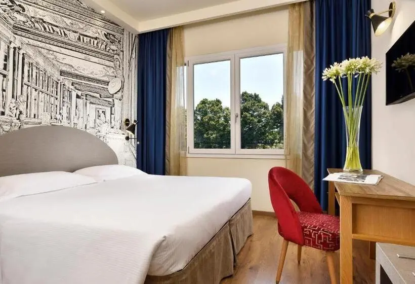 اتاق سوپریور با چشمانداز پارک, Fh55 Grand Hotel Mediterraneo