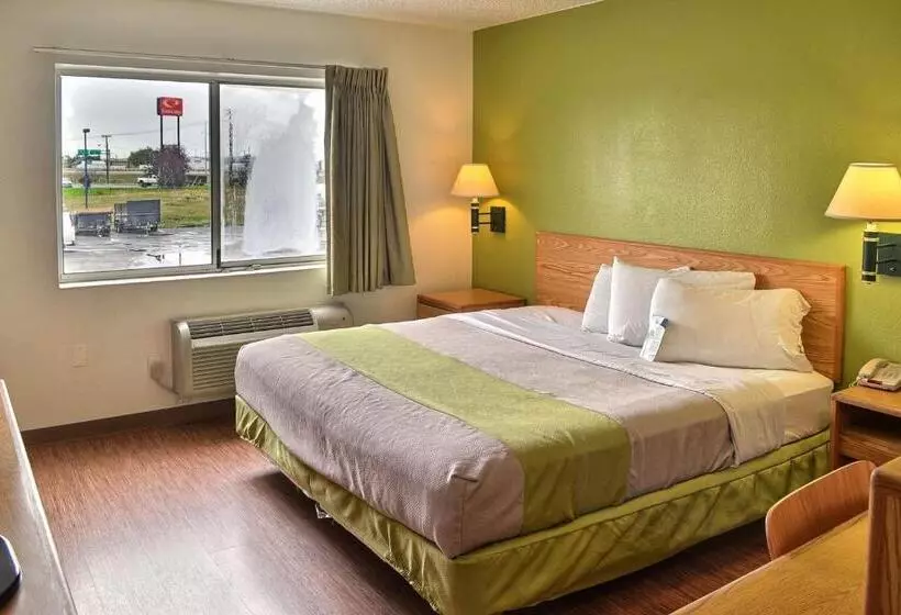 キングサイズベッドのスタンダードルーム, Motel 6billings, Mt  North