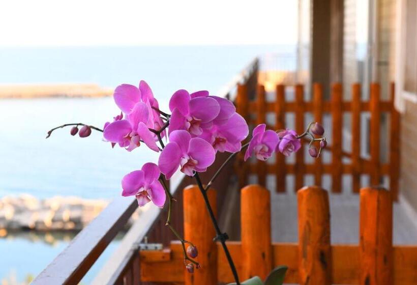 اتاق لوکس با بالکن و چشمانداز دریا, Attico 195