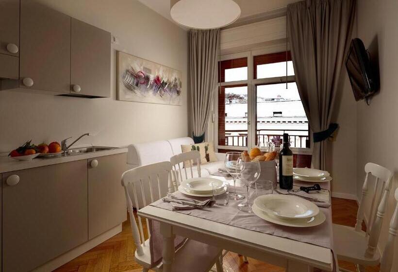 آپارتمان 1 خوابه, Attico 195