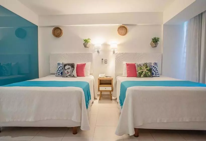 اتاق لوکس با چشمانداز دریا, Mia Reef Isla Mujeres Cancun All Inclusive Resort