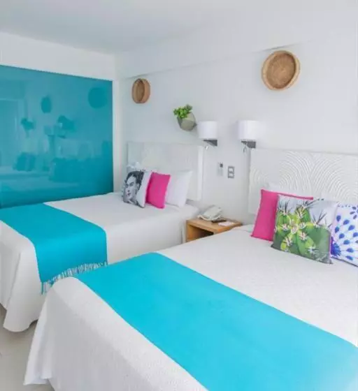 اتاق لوکس با چشمانداز دریا, Mia Reef Isla Mujeres Cancun All Inclusive Resort