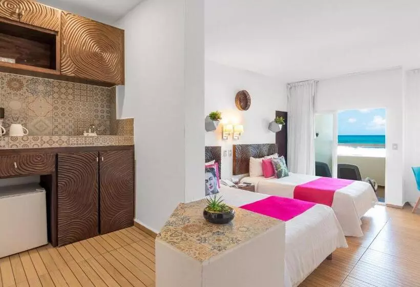 ویلای دلوکس 1 خوابه با چشمانداز دریا, Mia Reef Isla Mujeres Cancun All Inclusive Resort
