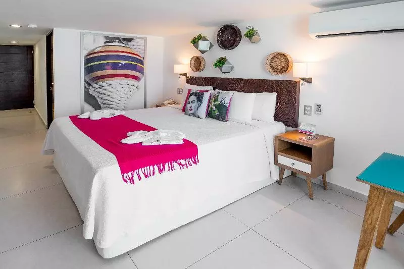 اتاق لوکس با چشمانداز دریا, Mia Reef Isla Mujeres Cancun All Inclusive Resort
