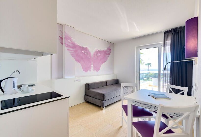 带海景及1个卧室的复式公寓, Aparthotel Tropic Garden