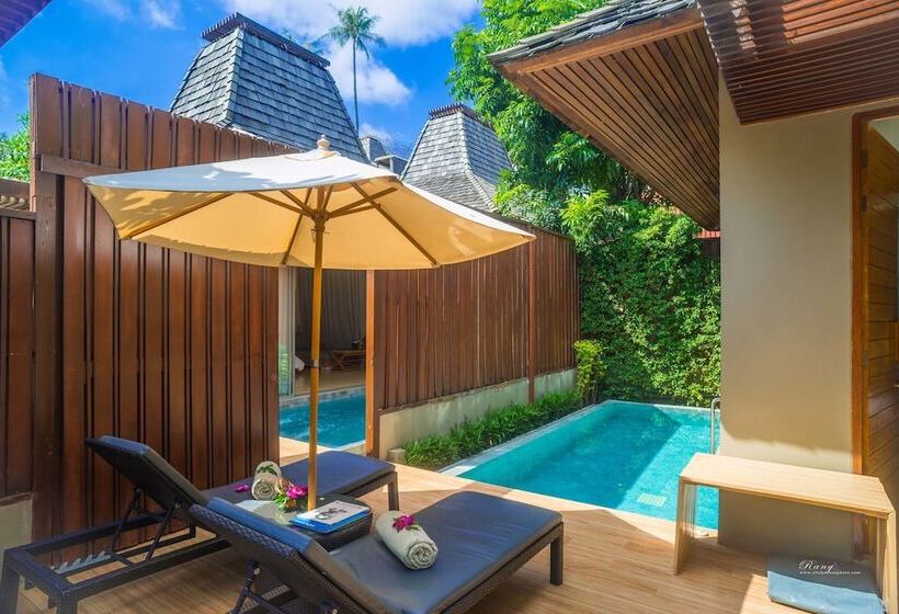 침실 1개 디럭스 빌라, Baan Haad Ngam Boutique Resort
