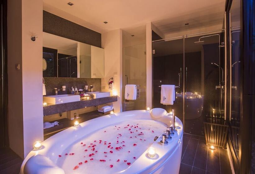 1침실 듀플렉스 빌라, Baan Haad Ngam Boutique Resort