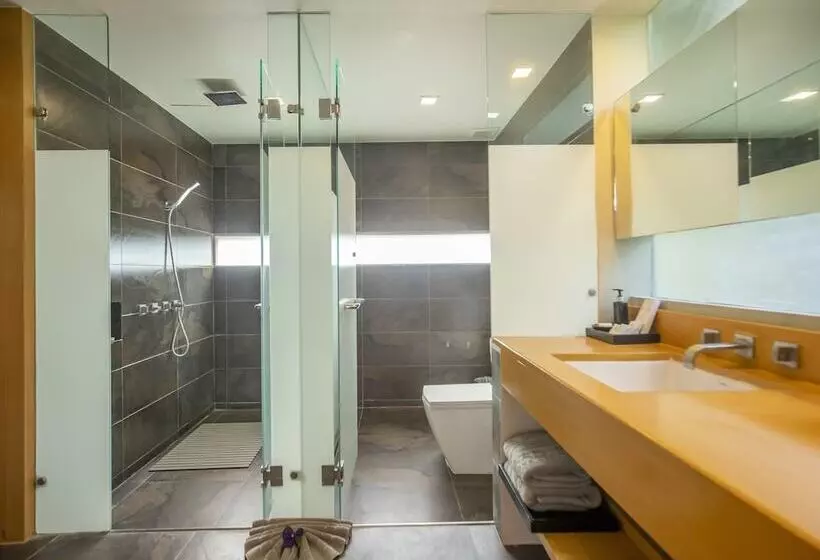 オーシャンビューのデラックス1ベッドルームビラ, Baan Haad Ngam Boutique Resort