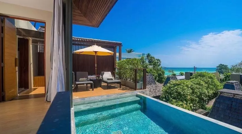 オーシャンビューのデラックス1ベッドルームビラ, Baan Haad Ngam Boutique Resort