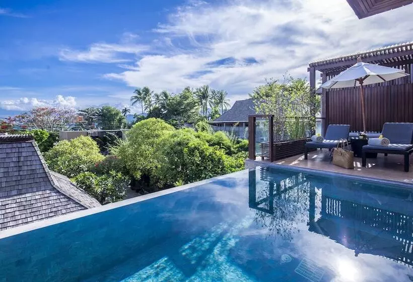オーシャンビューのデラックス1ベッドルームビラ, Baan Haad Ngam Boutique Resort