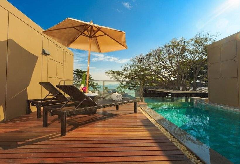 1침실 듀플렉스 빌라, Baan Haad Ngam Boutique Resort