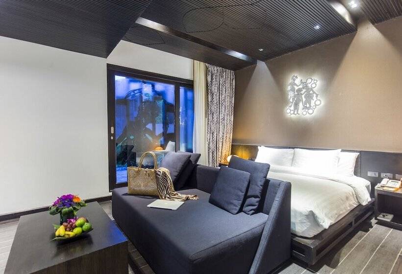 1침실 듀플렉스 빌라, Baan Haad Ngam Boutique Resort