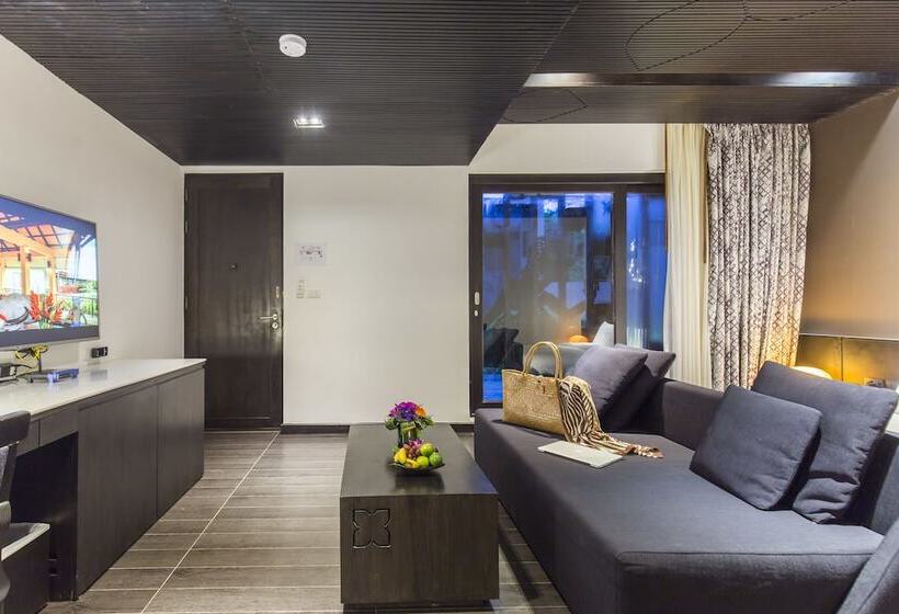 1침실 듀플렉스 빌라, Baan Haad Ngam Boutique Resort