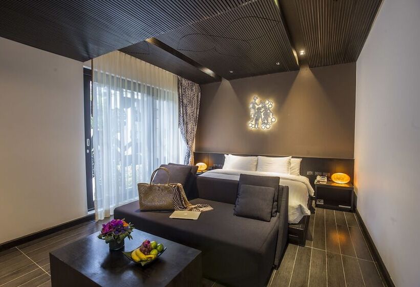 1침실 듀플렉스 빌라, Baan Haad Ngam Boutique Resort