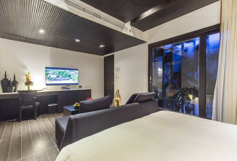 1침실 듀플렉스 빌라, Baan Haad Ngam Boutique Resort