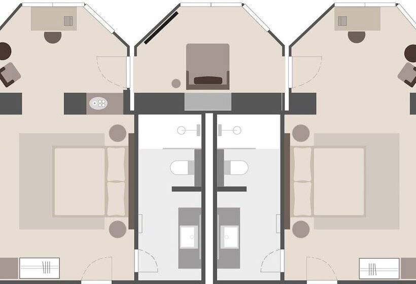 اتاق خانوادگی, Beausite Zermatt