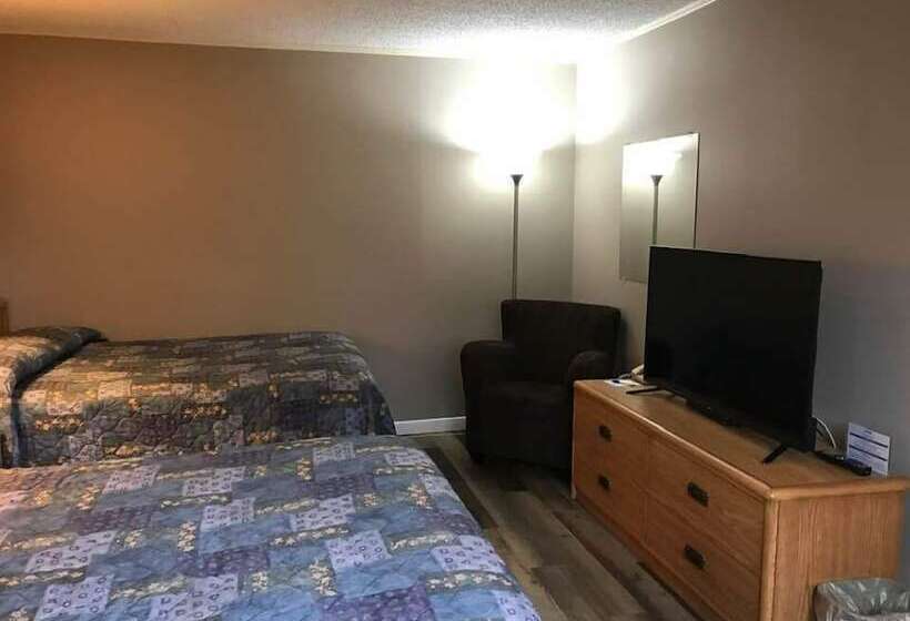 غرفه قياسيه سريرين مزدوجين, Coastal Inn Kingfisher