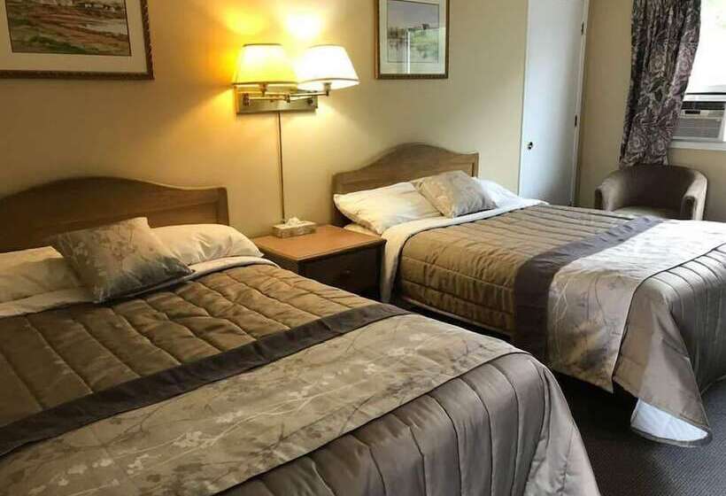 غرفه قياسيه سريرين مزدوجين, Coastal Inn Kingfisher