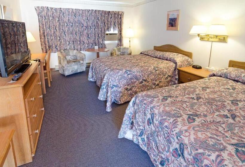 غرفه قياسيه سريرين مزدوجين, Coastal Inn Kingfisher