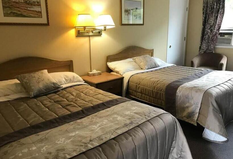 غرفه قياسيه سريرين مزدوجين, Coastal Inn Kingfisher