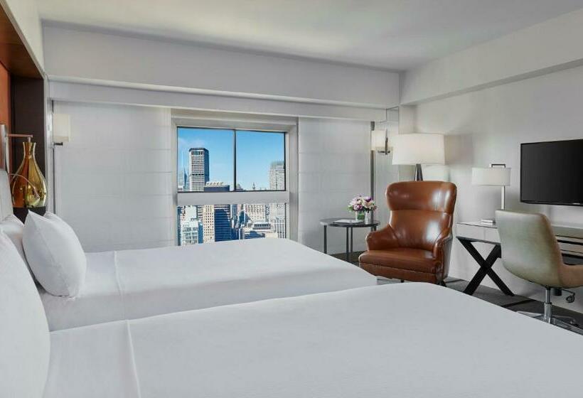 اتاق استاندارد با 2 تخت دوبل, Millennium Hilton New York One Un Plaza