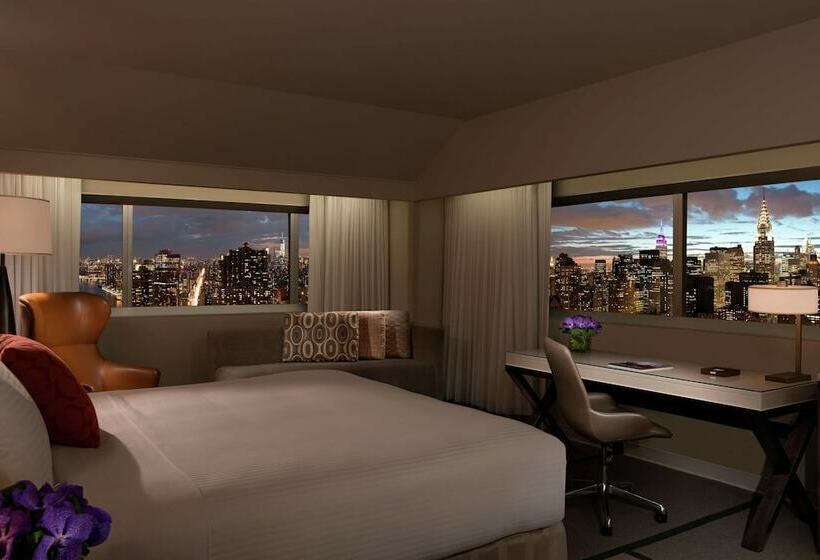 适合残疾人士使用的带超级大床的标准间, Millennium Hilton New York One Un Plaza