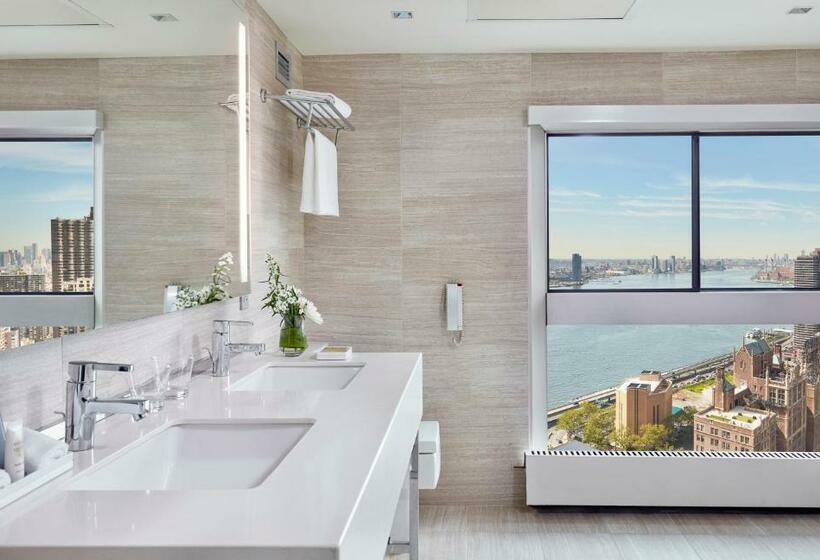 带大床的套房, Millennium Hilton New York One Un Plaza