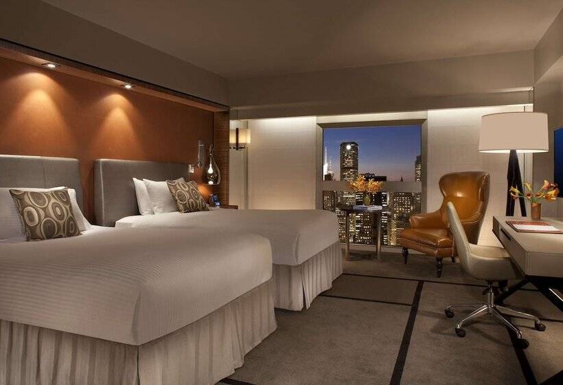 带2个双人床的标准工作室, Millennium Hilton New York One Un Plaza