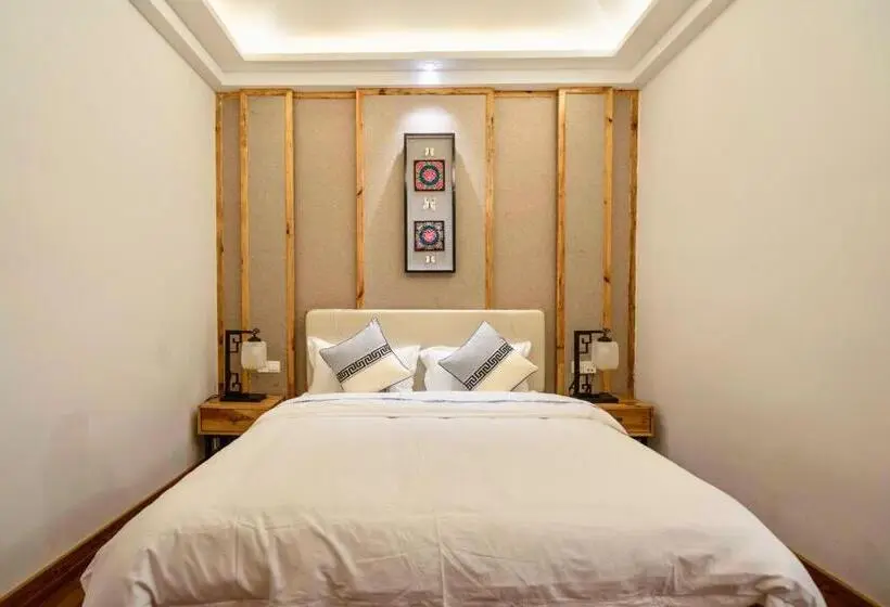 キングサイズベッドのスタンダードルーム, Zhangjiajie National Park Yuelu Homestay