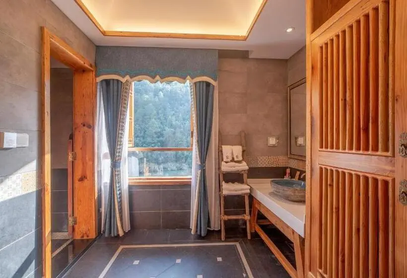 キングサイズベッドのスタンダードルーム, Zhangjiajie National Park Yuelu Homestay