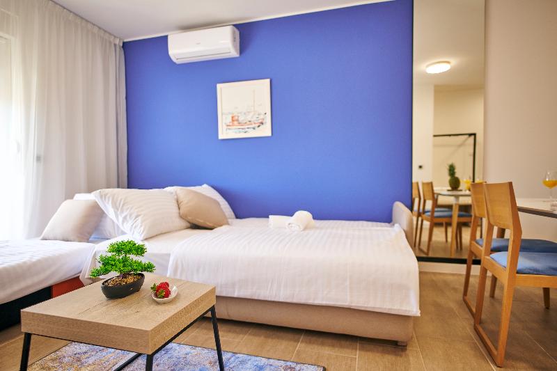 آپارتمان 1 خوابه با بالکن و چشم‌انداز دریا, Arancini Residence