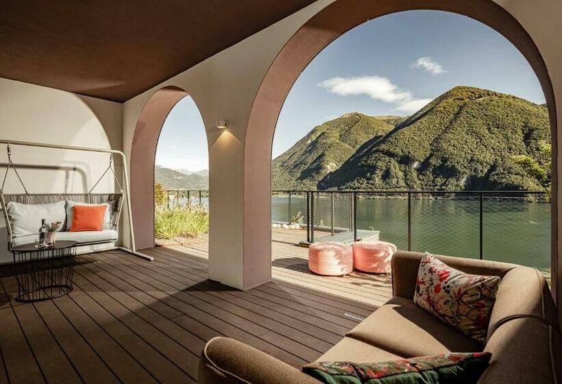 Suite with lake view, Aria Retreat & Spa   The Leading Hotels Of The World, Located Within Parco San Marco Resort