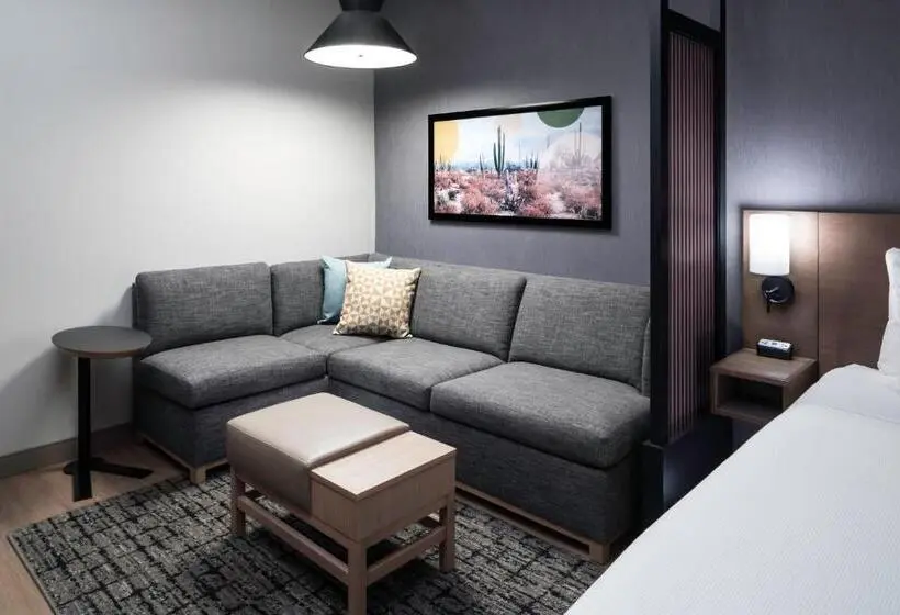 キングサイズベッドのスタンダードルーム, Hyatt House Tempe/phoenix/university