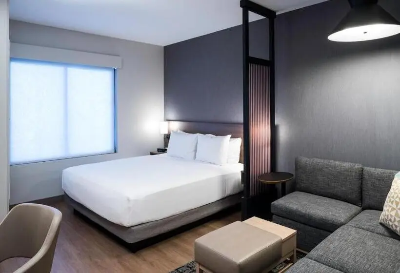 キングサイズベッドのスタンダードルーム, Hyatt House Tempe/phoenix/university