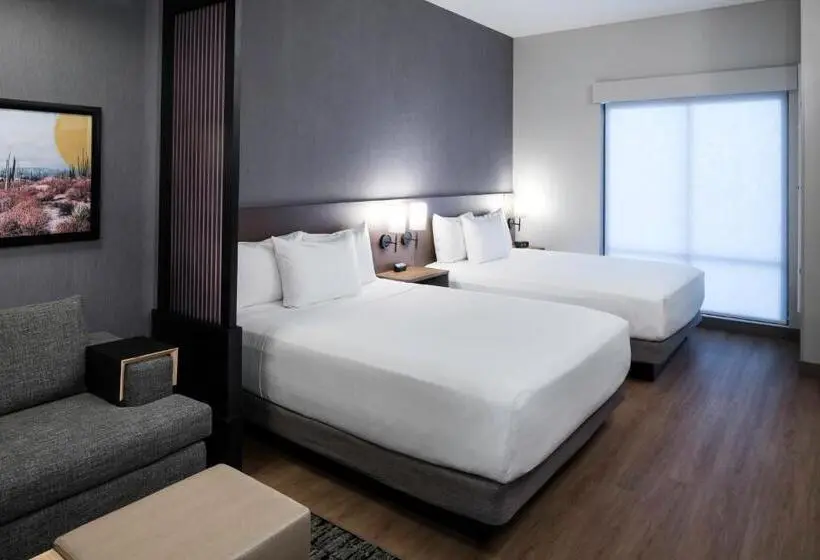 ２ダブルベッドのスタンダードルーム, Hyatt House Tempe/phoenix/university